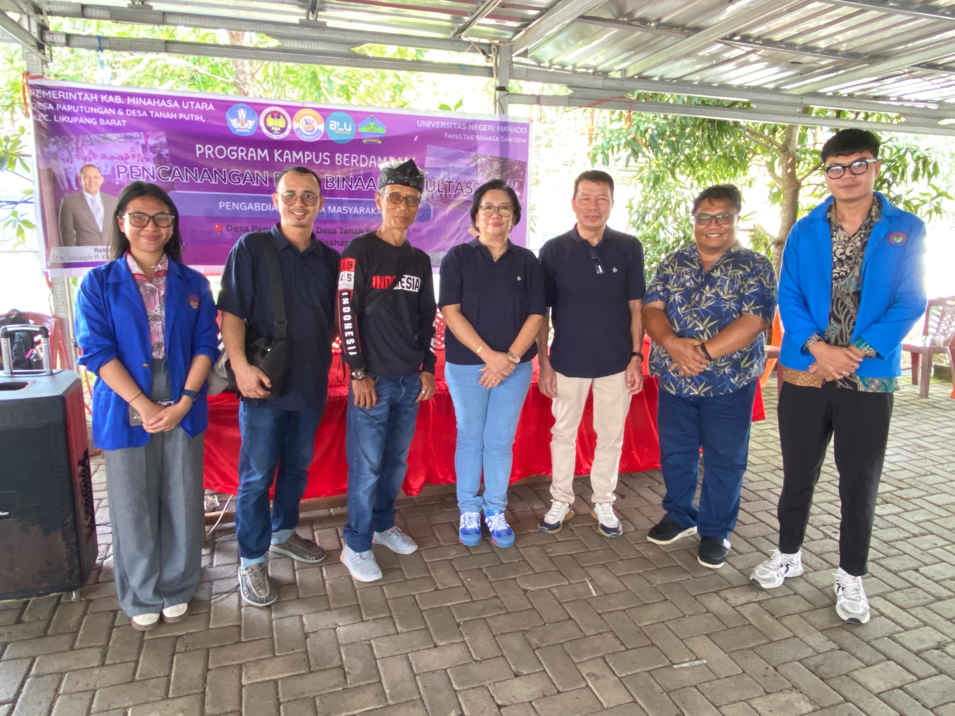 JPBSI Ikut Bagian di Desa Paputungan, Tantangan untuk Desa LIngkup PSN