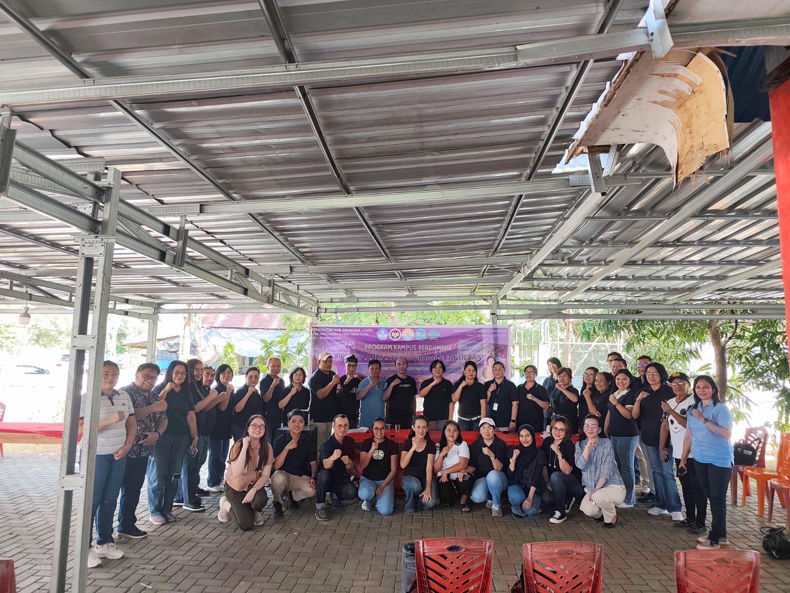 FBS Unima Goes to Desa Paputungan dan Desa Tanah Putih, Pencanangan Desa Binaan Fakultas