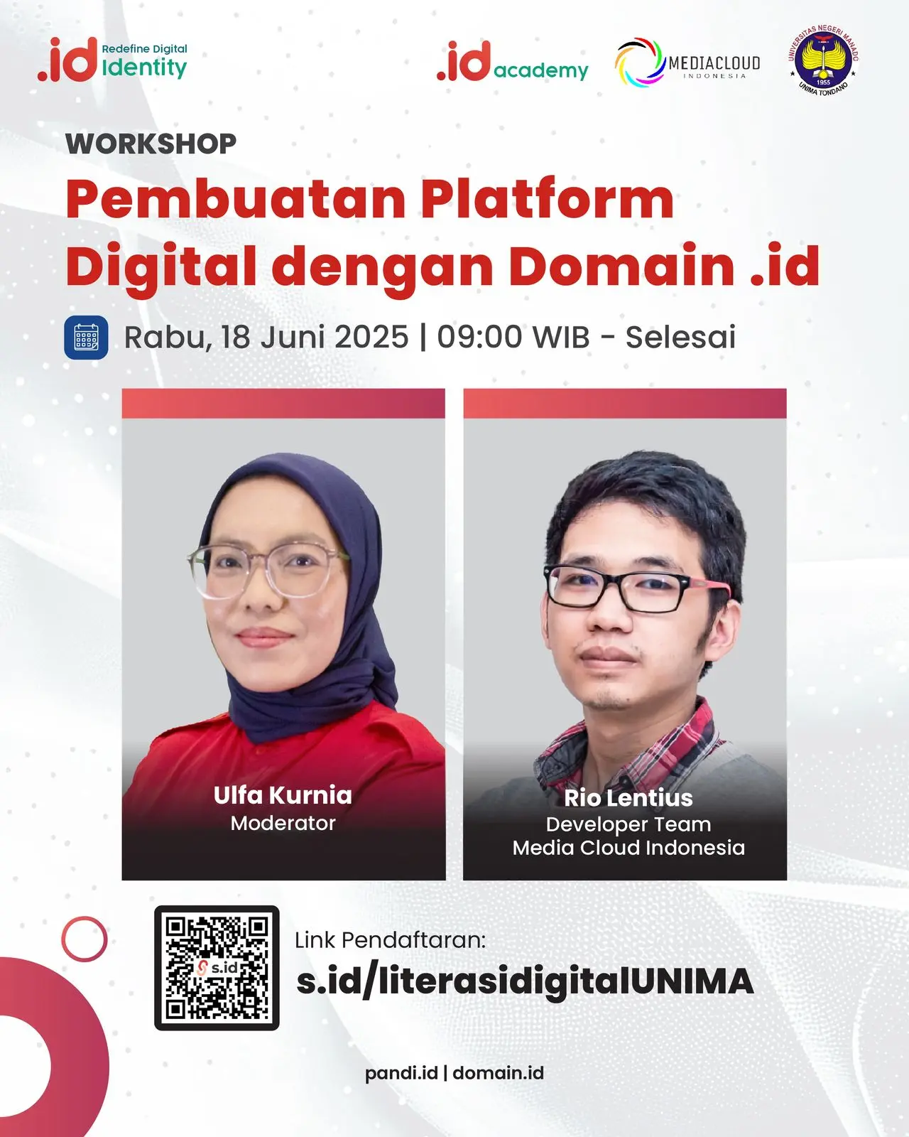 Workshop Pembuatan Platform Digital dengan Domain .id